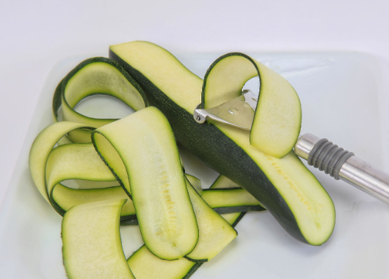 Salted Ricotta Tart w/Zucchini & Black Garlic