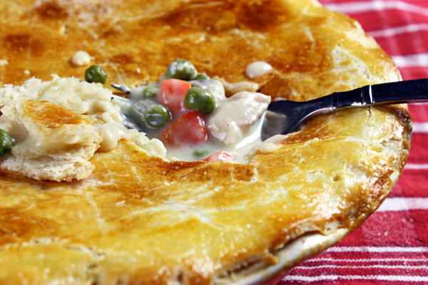 QUICK N’ EASY BLACK GARLIC CHICKEN POT PIE