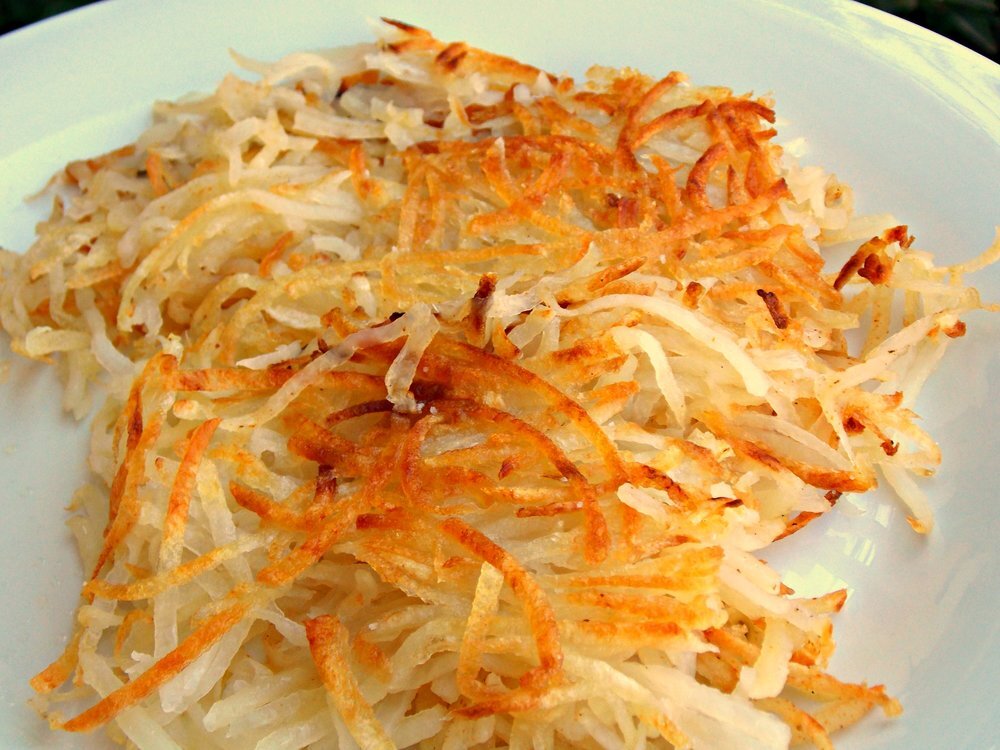 BLACK GARLIC HASH BROWNS