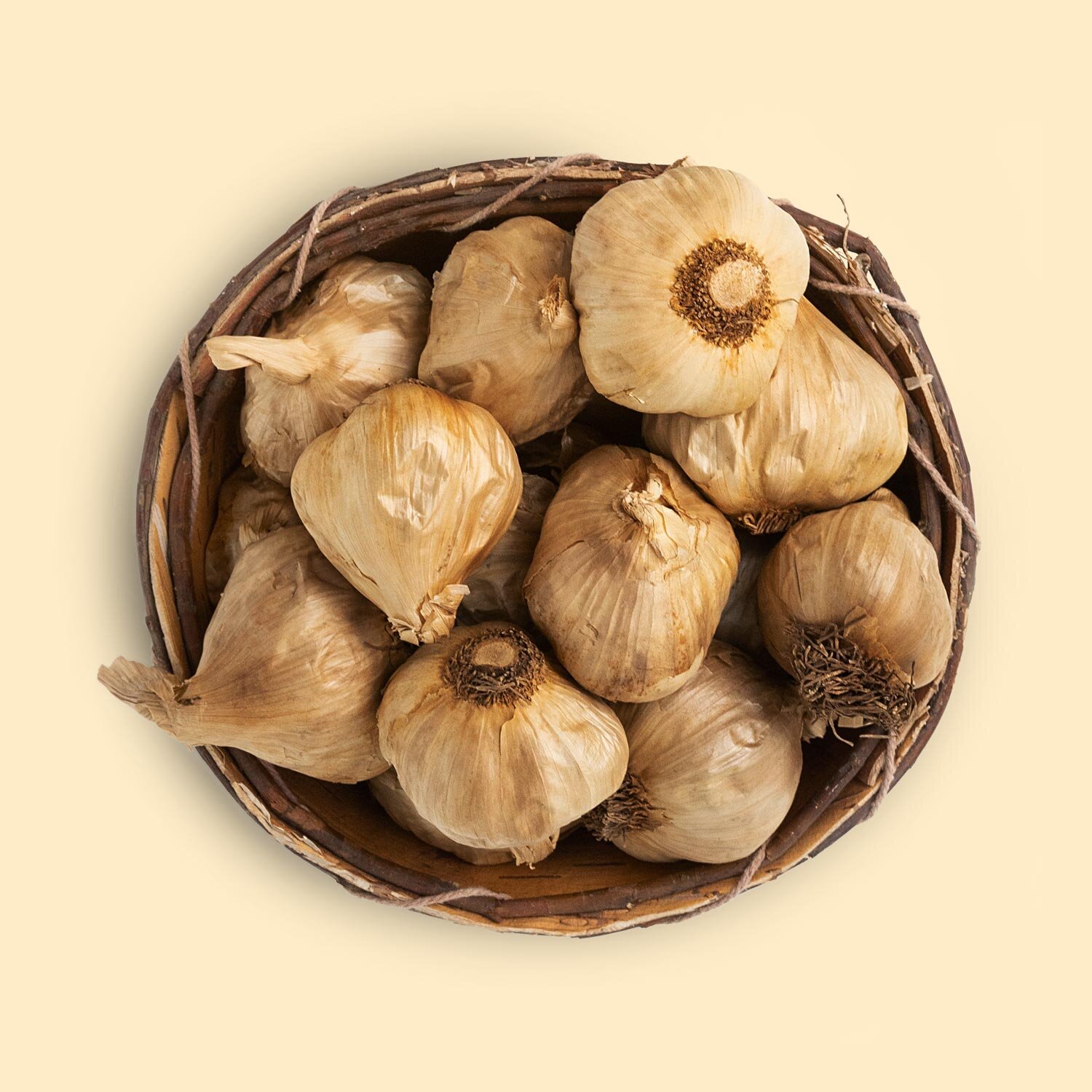 Organic Black Garlic Whole Bulbs – (2 Packs of 2 Bulbs)