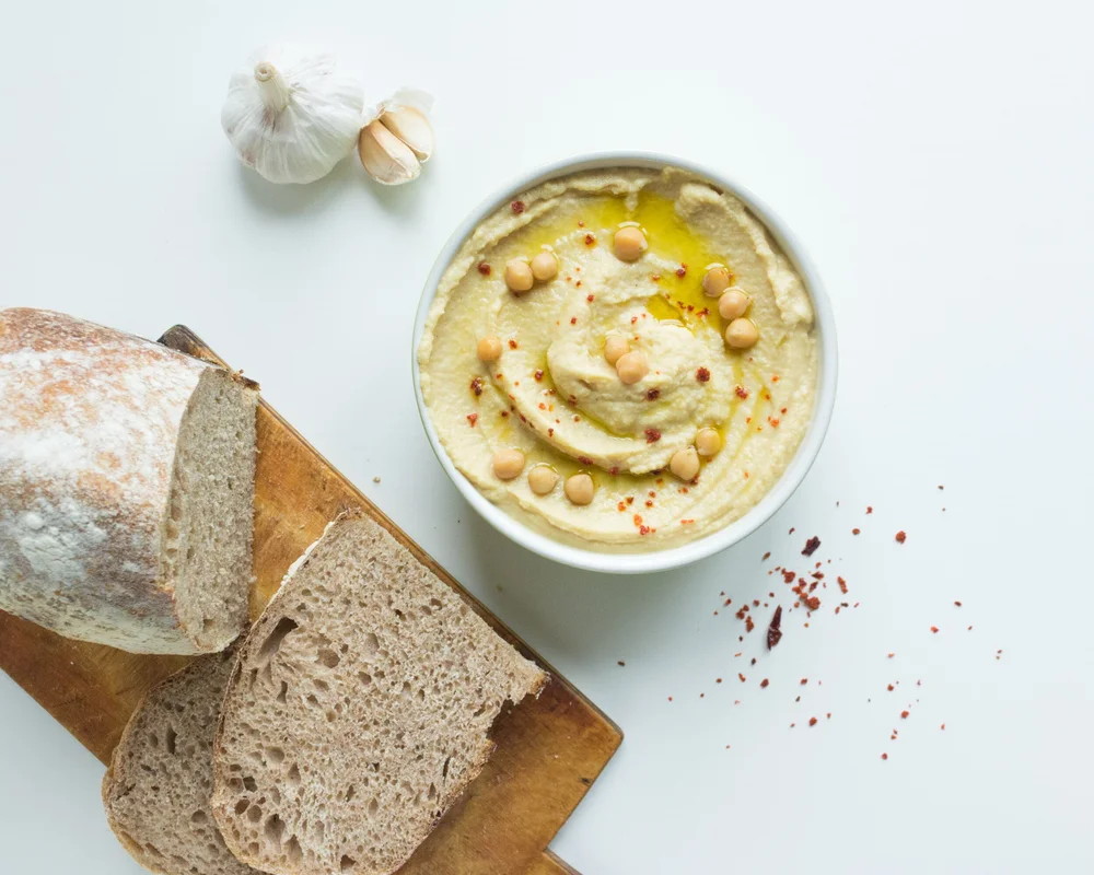Roasted Pumpkin & Black Garlic Hummus